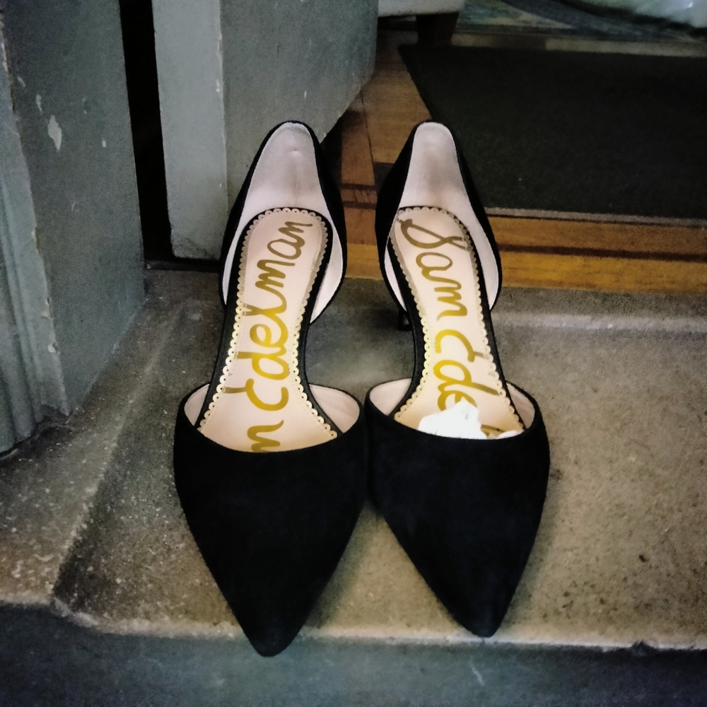 Sam Edelman Black Heels